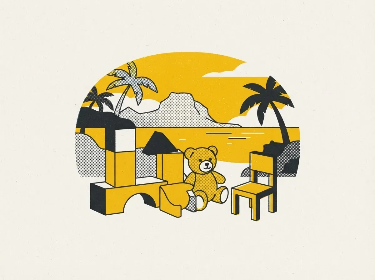 Illustration : crèches