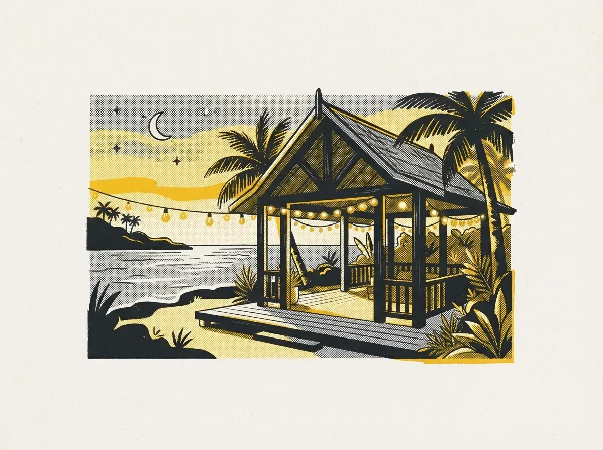 Illustration : lieux de réception