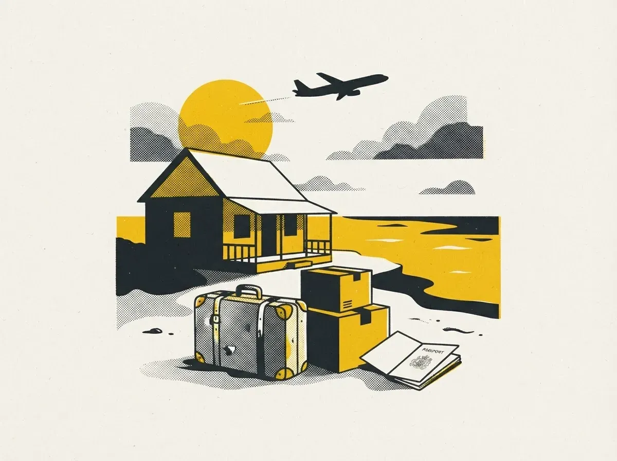 Illustration : s'installer à maurice