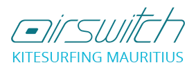 Logo Air Switch KiteSurfing Mauritius