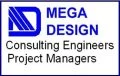 Logo Mega Design Consulting Engineers